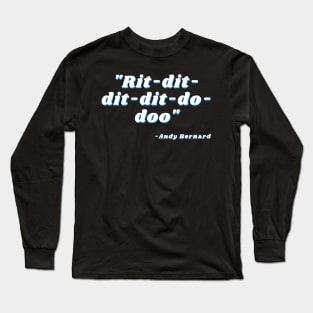 Rit-Dit-Dit-Dit-Do-Doo Long Sleeve T-Shirt